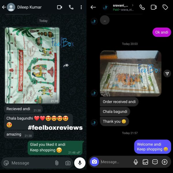Customer feedback 8